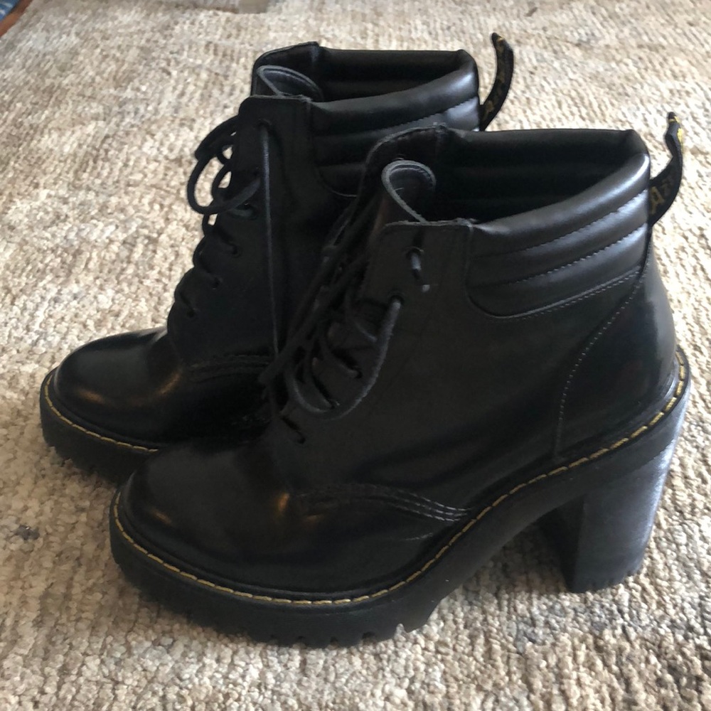 Dr. Martens Persephone Lace Up Heeled Ankle Bootie